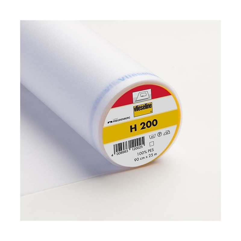 Vlieseline- Interfodera Termoadesiva H 200 - Leggera - Bianco h90 cm Vlieseline-Freudenberg - 1