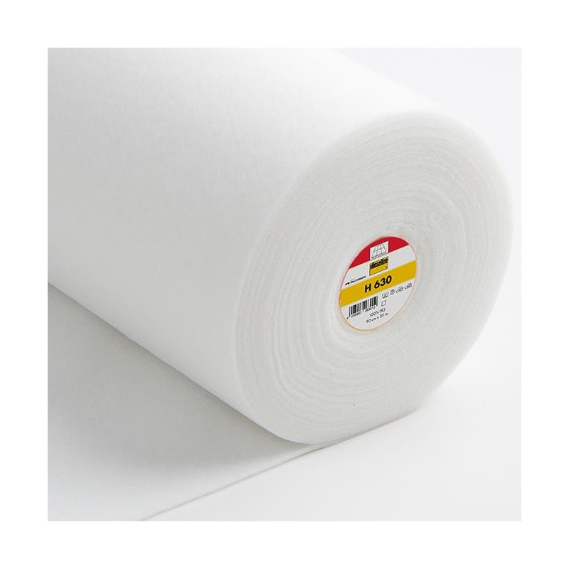 Ovatta H 630 - Imbottitura Termoadesiva Leggera e Morbida - Bianco h90 cm Vlieseline-Freudenberg - 1