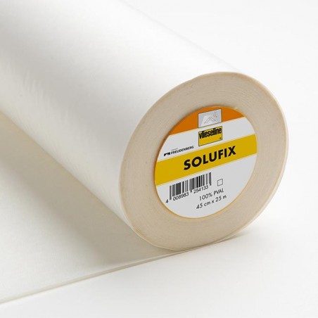 Vlieseline- SOLUFIX - Fliselina Autoadesiva, Idrosolubile - Bianco h45 cm Vlieseline-Freudenberg - 1