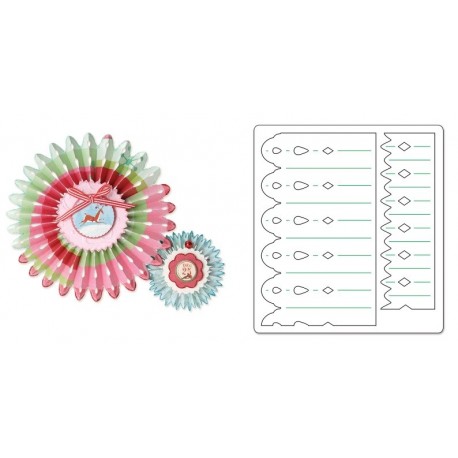 Bigz Die - Snowflake Medallions, 3-D by Brenda Walton Ellison - 1