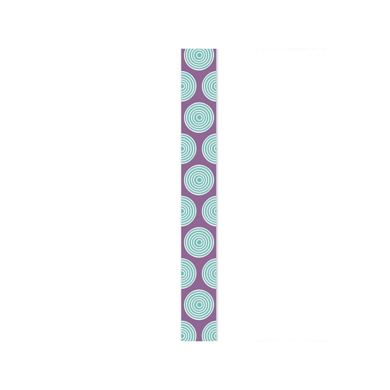 Tilda LazyDays Jacquard Ribbon Luna Lilac 15 mm - 10m roll Tilda Fabrics - 1