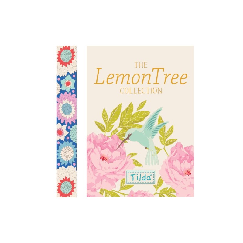 Tilda LemonTree Jacquard Ribbon 20 mm Blue - 10m roll Tilda Fabrics - 1