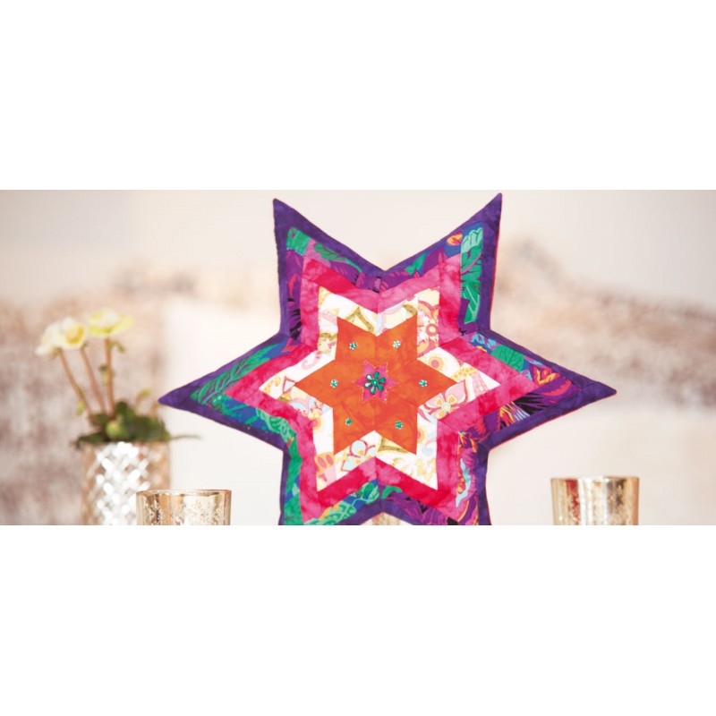 Vlieseline- RASTERQUICK TRIANGOLARE - Fliselina Mediamente Pesante con Griglia - Neutro h90 cm Vlieseline-Freudenberg - 3