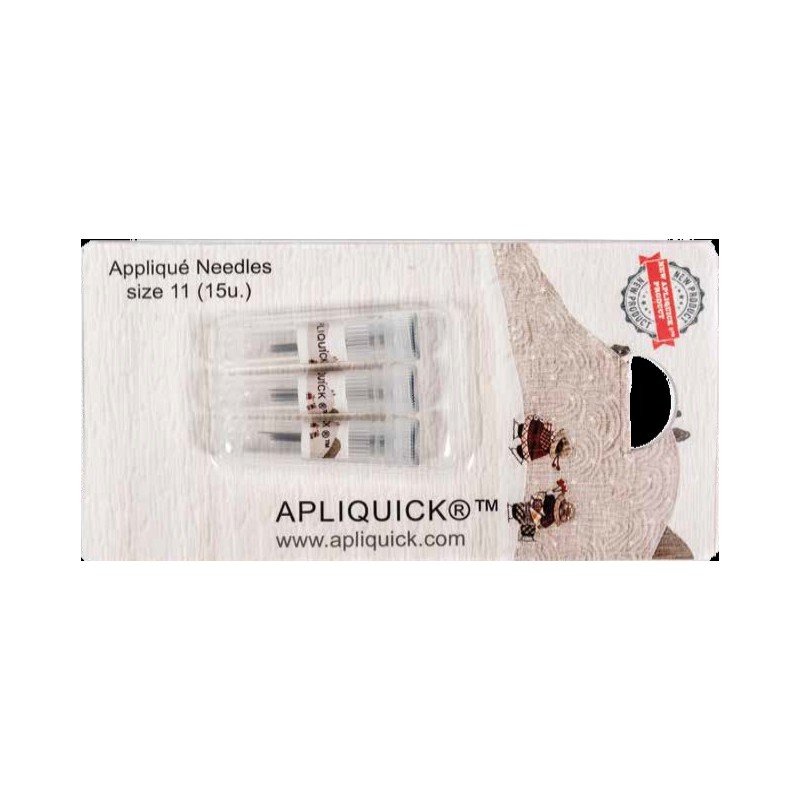 15 Aghi per Applique n. 11 - Apliquick APPLIQUE NEEDLES Apliquick - 1