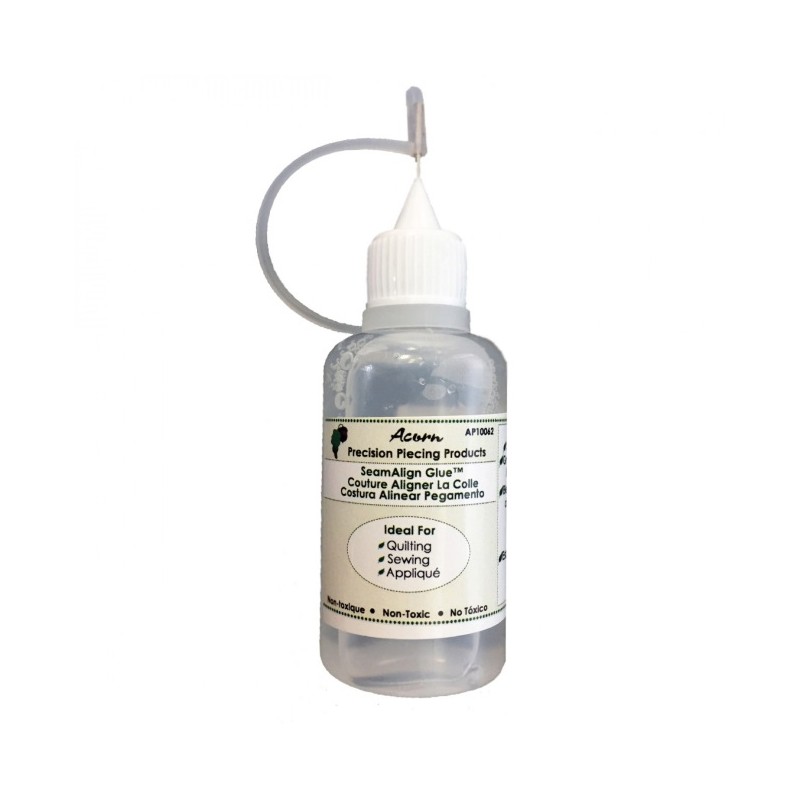 SEAM ALIGN GLUE 1 oz - Colla Liquida per Cuciture Perfette Acorn Precision Piecing Products - 1