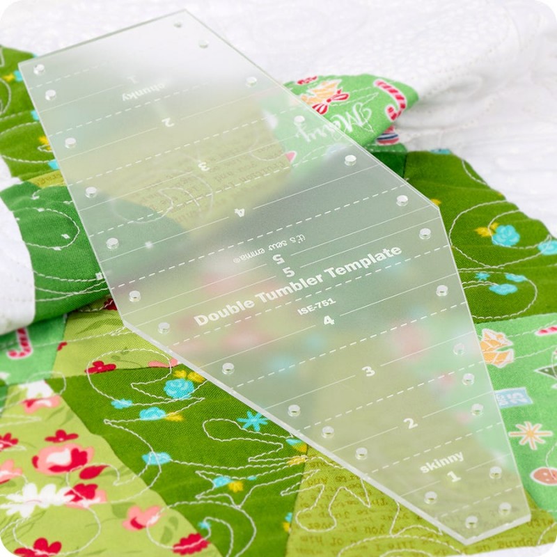 It's Sew Emma, Double Tumbler - Template Patchwork Doppio Bicchiere It's Sew Emma - 1