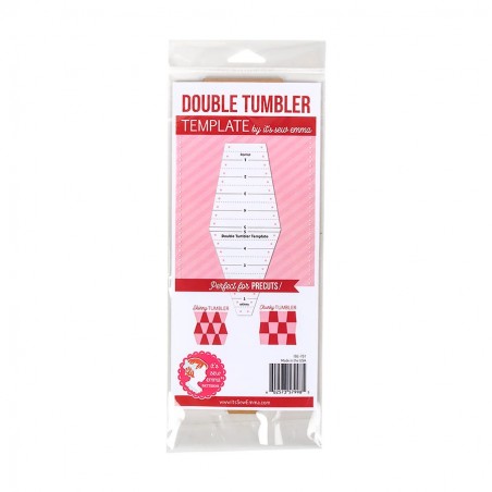 It's Sew Emma, Double Tumbler - Template Patchwork Doppio Bicchiere It's Sew Emma - 2