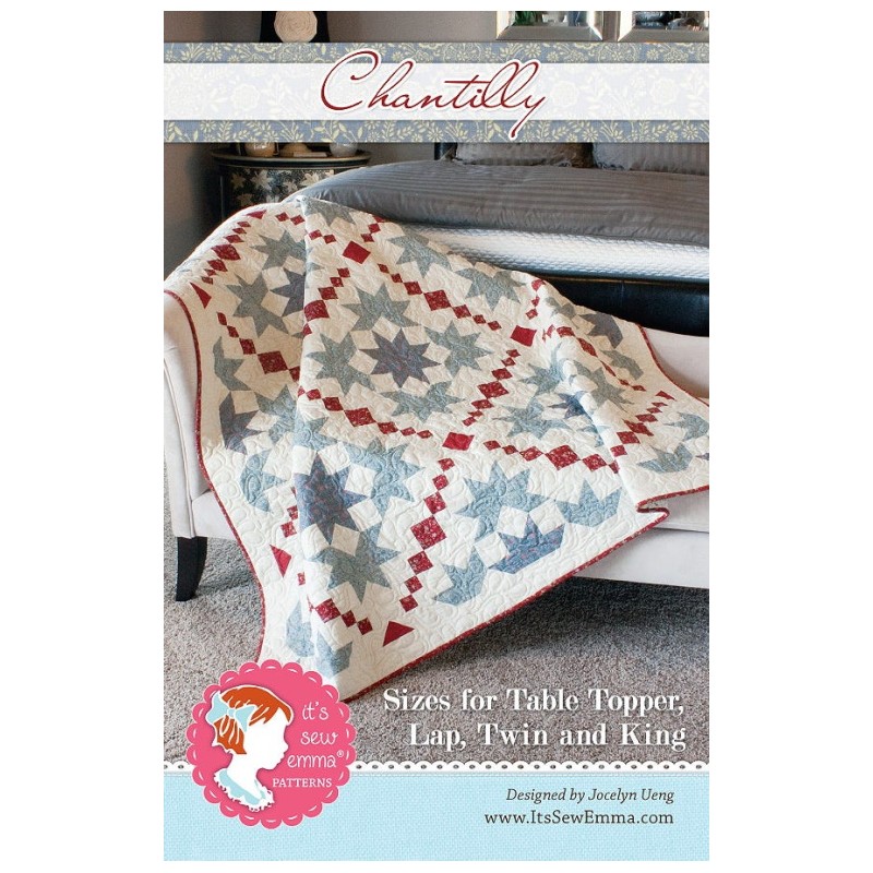 Chantilly Quilt - Cartamodello Patchwork in varie misure It's Sew Emma - 3