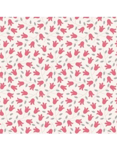 Tilda 110 Sophie Red, Tessuto Fiori Rossi Tilda Fabrics - 1