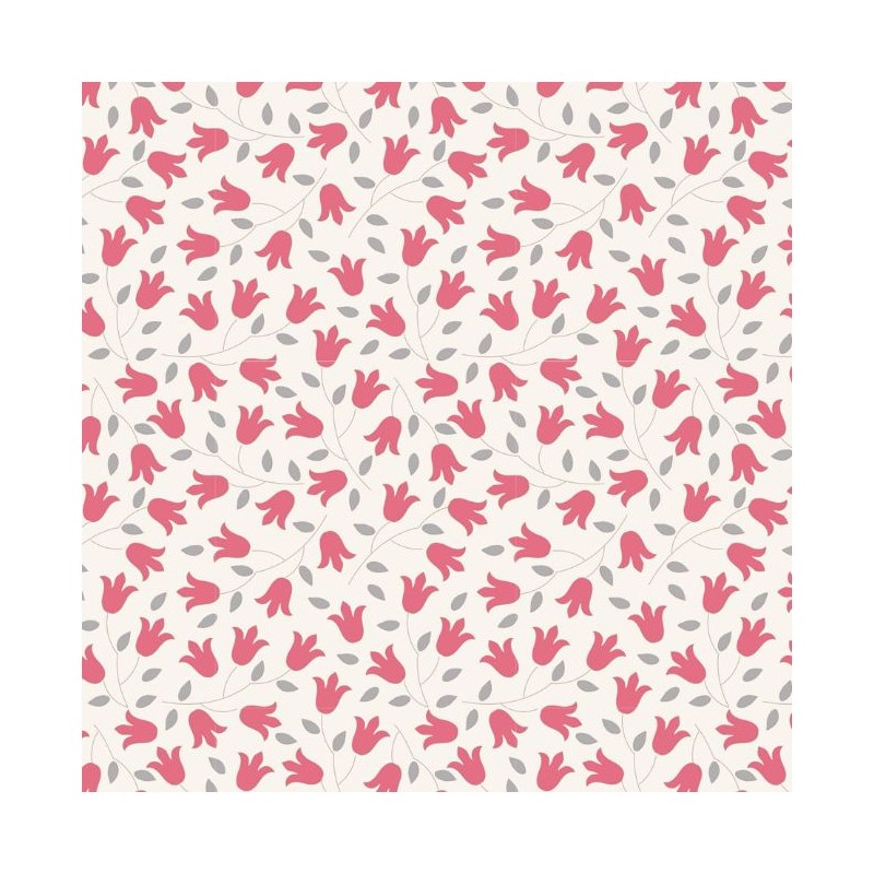 Tilda 110 Sophie Red, Tessuto Fiori Rossi Tilda Fabrics - 1