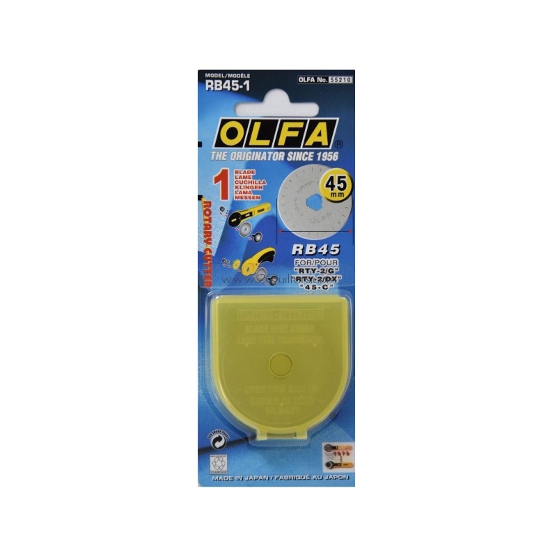 OLFA Lama in Tungsteno per Taglierine da 45 mm Olfa - 1