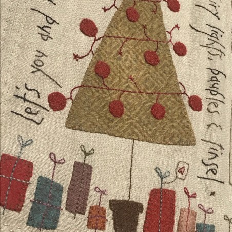 Kit di Lane - The Santa, The Tree, The Turkey & Me, Anni Downs Hatched and Patched - 4