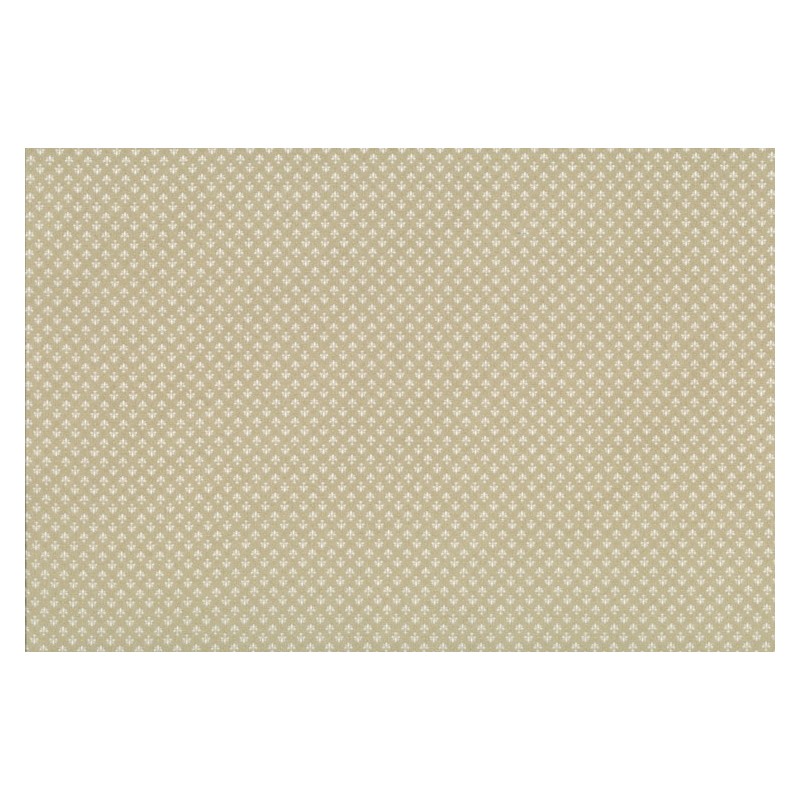 Lecien Madame Fleur by Jera Brandvig, tessuto beige con fiori astratti e pois dorati Lecien Corporation - 1