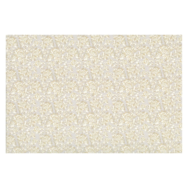 Lecien Madame Fleur by Jera Brandvig, tessuto bianco panna con campo di fiori Lecien Corporation - 1