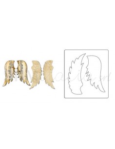 Bigz Die - Wings, Angel by Rachael Bright Ellison - 1