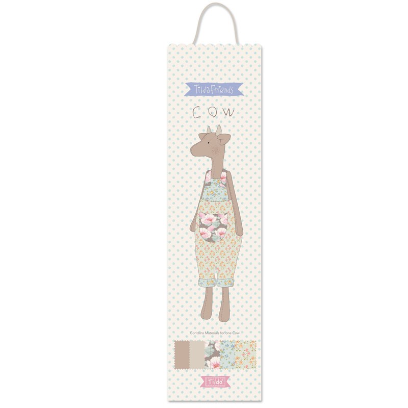 Tilda Friends Cow Maple Farm, Kit per realizzare la Mucca Tilda Fabrics - 1