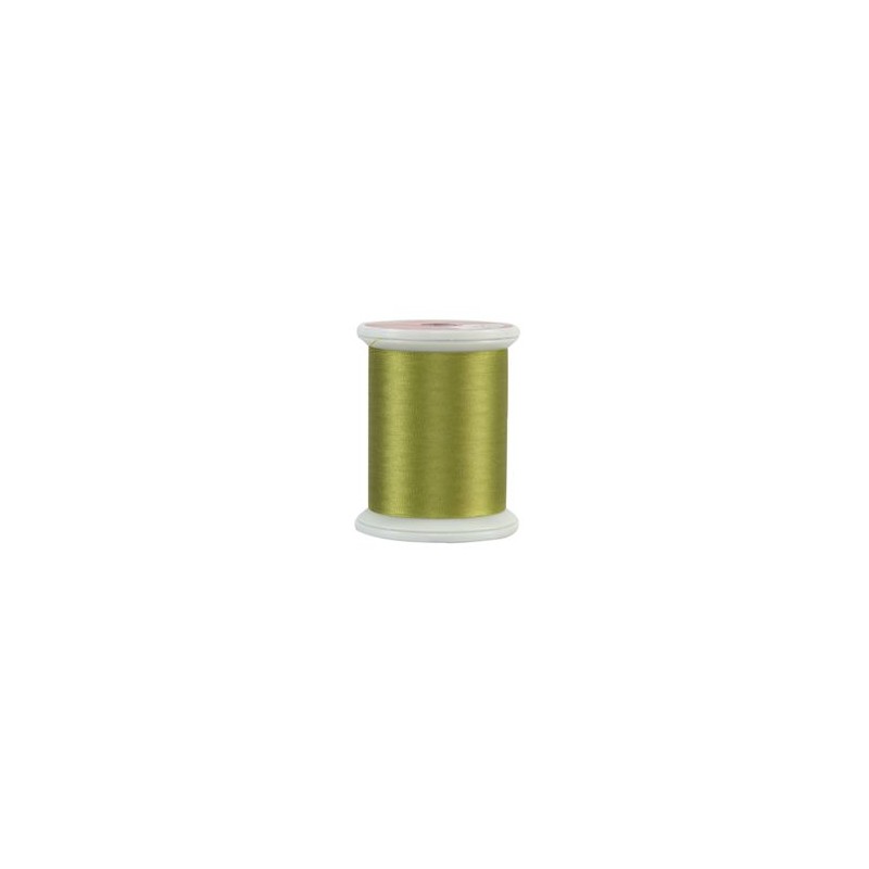 Filo di Seta, titolo 100 a 2 capi - Bobina da 200 m - Kimono Silk 353 Wasabi Spool Superior Threads - 1