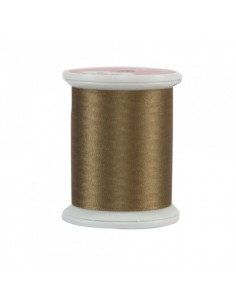 Filo di Seta, titolo 100 a 2 capi - Bobina da 200 m - Kimono Silk 363 Dilly Bear Brown Spool Superior Threads - 1