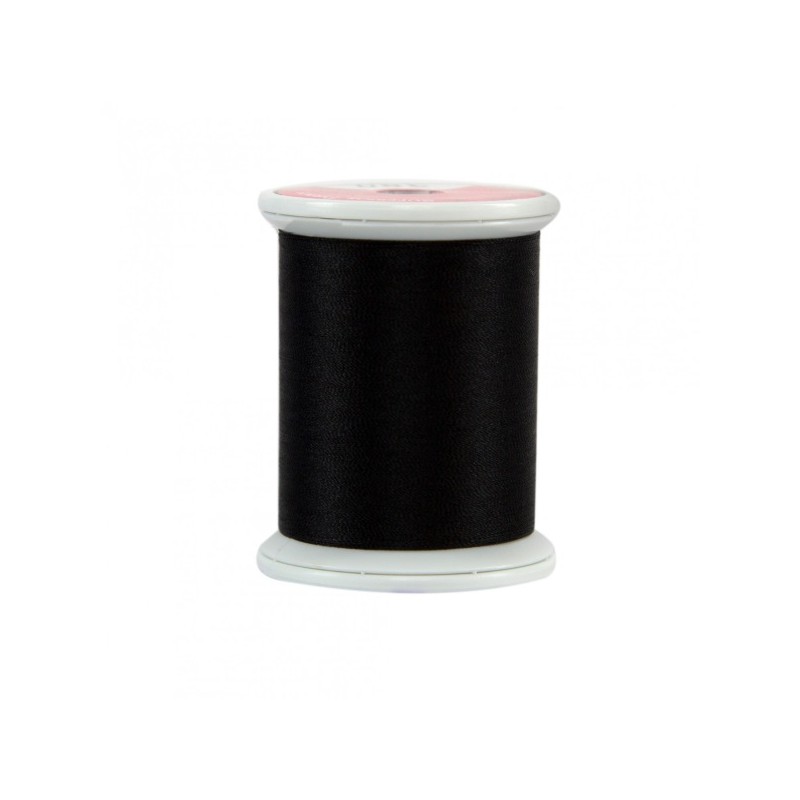 Filo di Seta, titolo 100 a 2 capi - Bobina da 200 m - Kimono Silk 380 Black Belt Spool Superior Threads - 1
