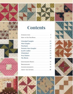 Schoolgirl Sampler - 72 Simple 4'' Blocks and 7 Charming Quilts by Kathleen Tracy Martingale - 1 2