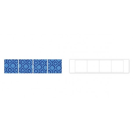 Bigz XL 25" Die Squares, 4 1/2" Finished (5" Unfinished) Sizzix - Big Shot - 1