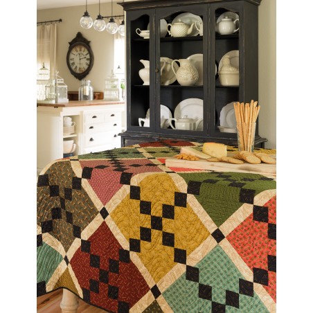 Simple Sampler - A Stunning 17-Block Quilt to Savor & 5 Easy-to-Piece Projects by Kim Diehl Martingale - 13