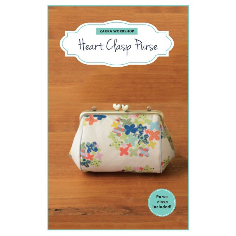 Heart Clasp Purse Zakka Workshop - 1