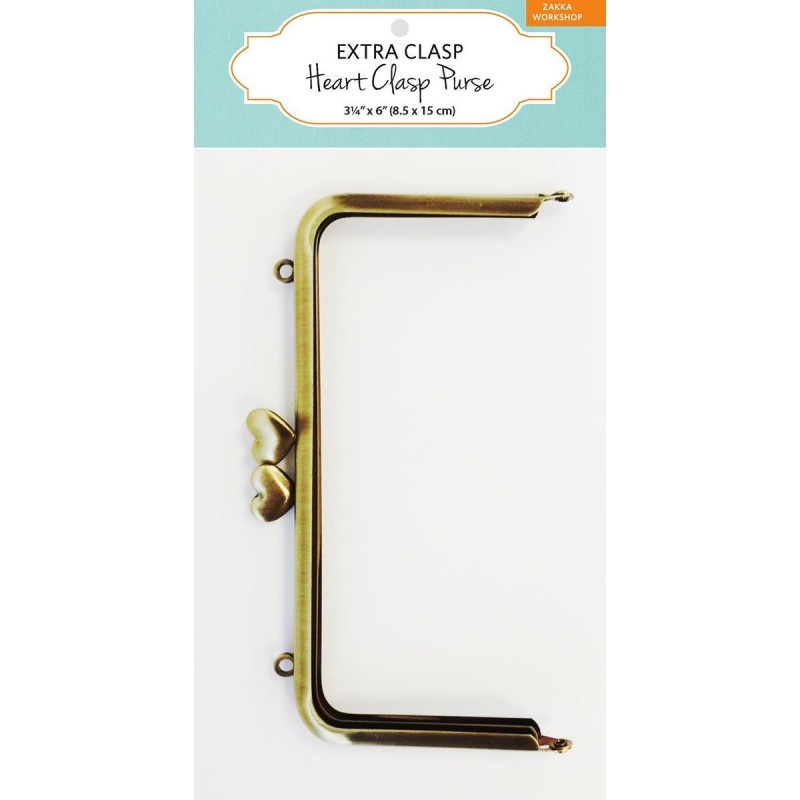 Heart Clasp Purse Extra Clasp Zakka Workshop - 1
