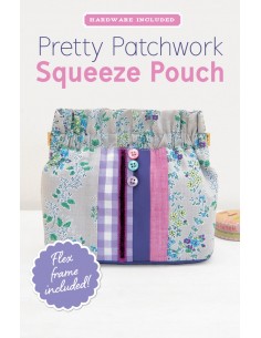 Pretty Patchwork Squeeze Pouch Zakka Workshop - 1