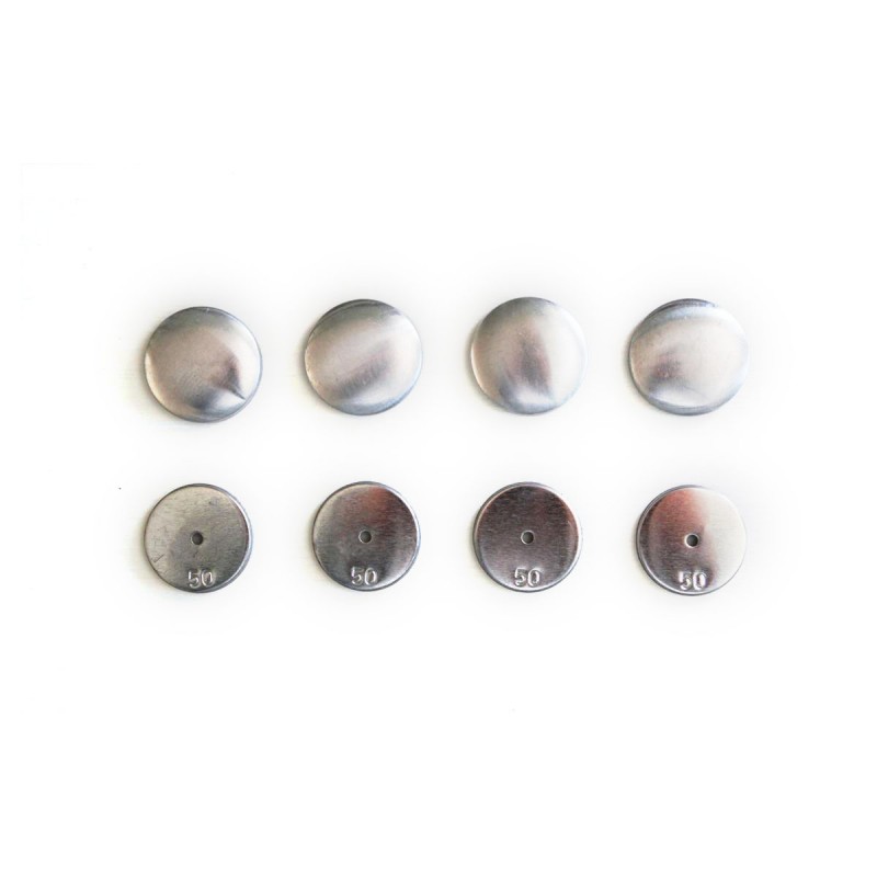 Zipper Tab Cover Button Refill (4pc) Zakka Workshop - 1