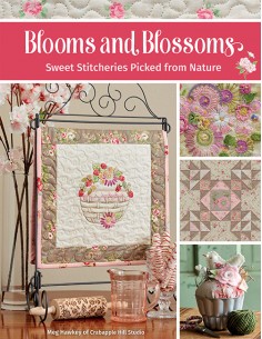 Blooms and Blossoms - Sweet Stitcheries Picked from Nature by Meg Hawkey Martingale - 1