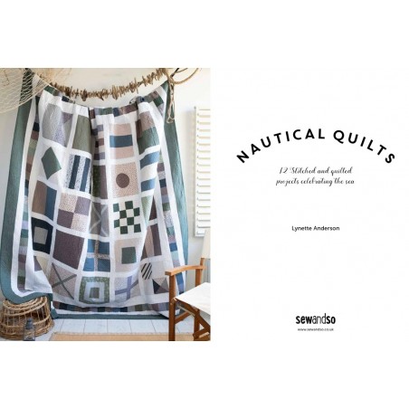 Nautical Quilts, 12 Stitched and Quilled Projects Celebrating the Sea by Lynette Anderson David & Charles - 2