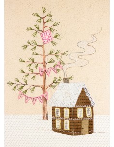 Lace Cabins BOM Set Completo - Crabapple Hill Crabapple Hill Studio - 1 2