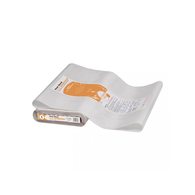 Carta Termoadesiva Gialla, 43 cm x 1 m - HeatnBond Soft Stretch Iron-On Therm O Web - 1