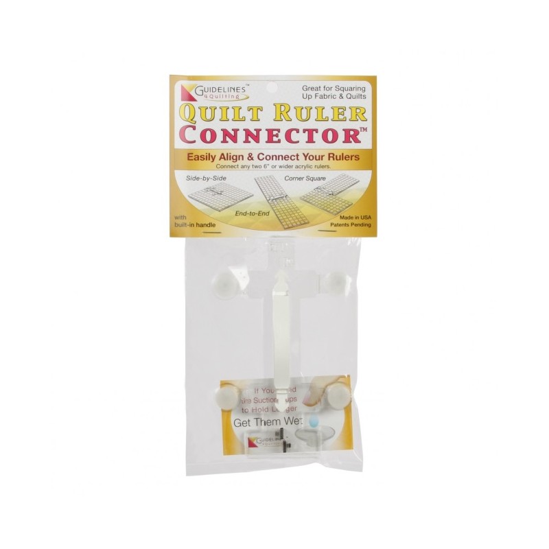 Quilt Ruler Connector - Per unire 2 Righelli da 12" Guideline 4 Quilting - 1