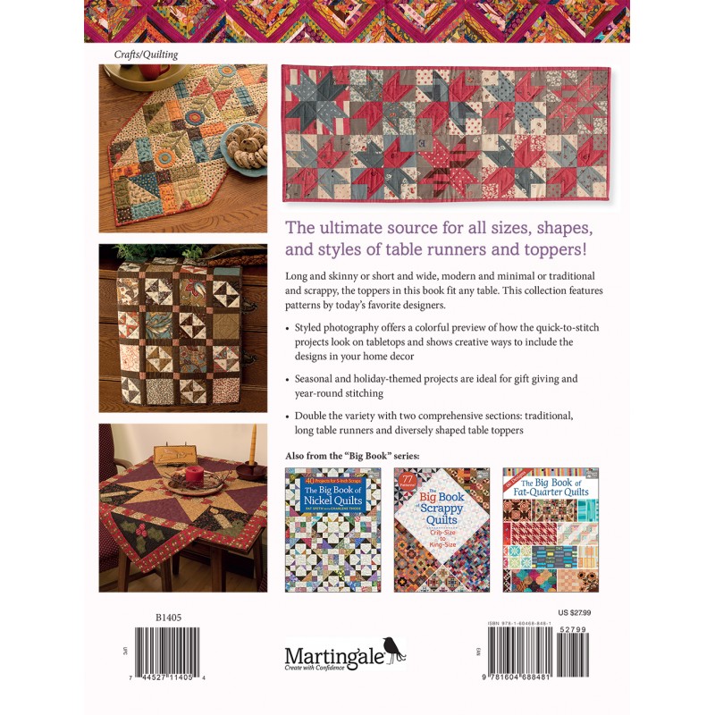 The Big Book of Table Toppers - 56 Patterns Martingale - 11