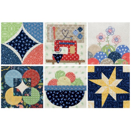 The Splendid Sampler 2 - Another 100 Blocks from a Community of Quilters - by Pat Sloan & Jane Davidson Martingale - 2