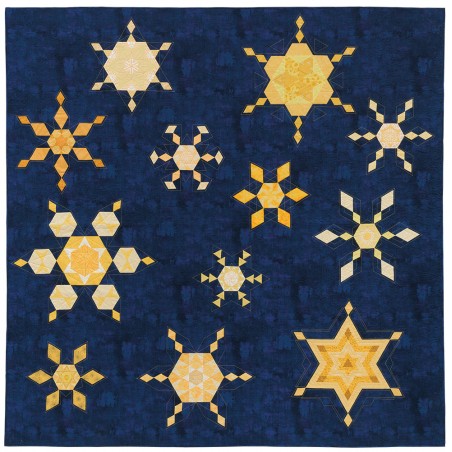 The New Hexagon 2 - 52 More Blocks to English Paper Piece - by Katja Marek Martingale - 2