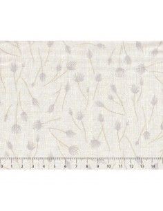 26th Centenary Collection by Yoko Saito, Tessuto Beige con Fiori Sojitz Fashion - 1