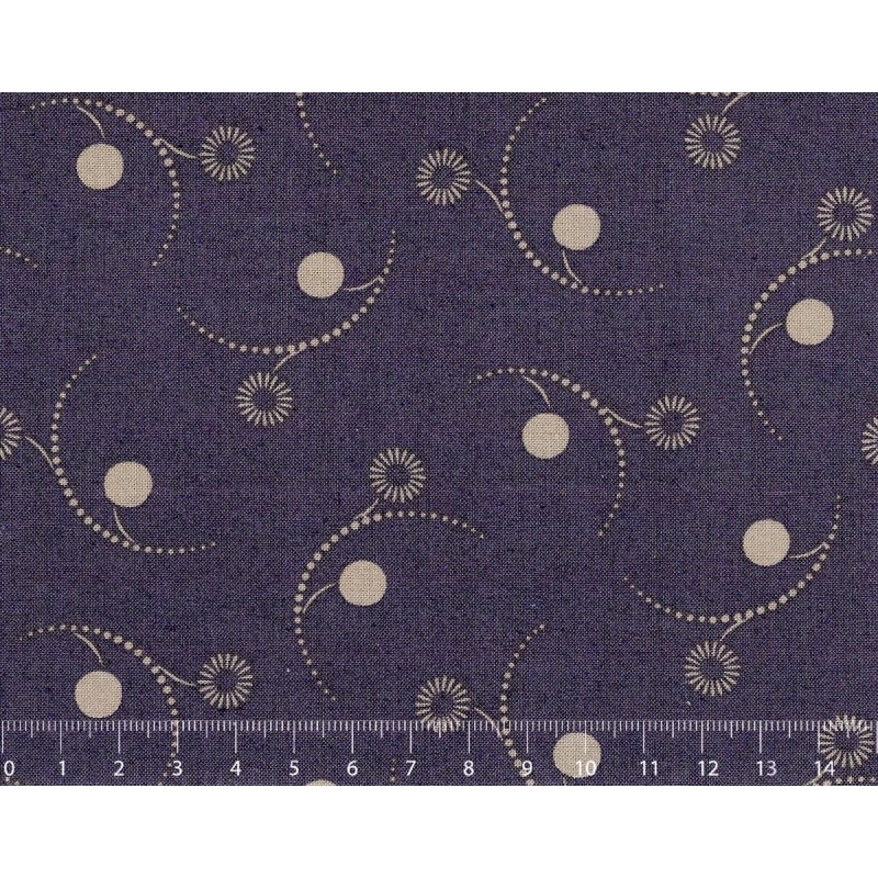 26th Centenary Collection by Yoko Saito, Tessuto Blu con Scintille Sojitz Fashion - 1