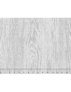 26th Centenary Collection by Yoko Saito, Tessuto Grigio Chiaro Effetto Legno Sojitz Fashion - 1