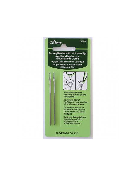 Clover, Aghi Da Rammendo Con Cruna Aperta (2 Pz) Clover - 1