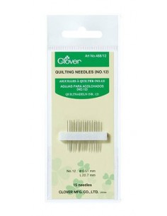 Clover, Aghi Per Quilting n° 12 - 15 pz Clover - 1