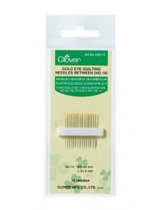 Clover, Aghi Gold Per Quilting n° 10 - 15 pz Clover - 1