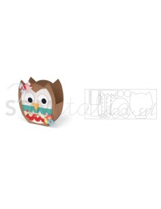 Bigz XL Die - Bag, Owl by Lori Whitlock Ellison - 1
