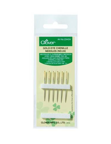 Clover, Aghi Chenille n° 24 - 6 pz Clover - 1