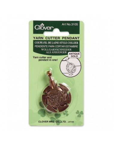 Clover, Pendente Tagliafili Color Oro Clover - 1