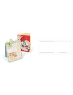 Bigz XL Die - Card Fronts, A6 Notched & Beveled by Rachael Bright Ellison - 1