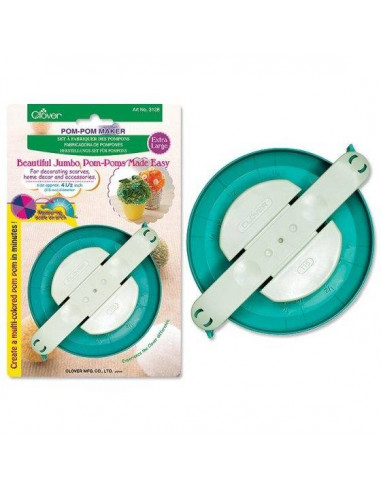Clover, Pom-Pom Maker Extra Large Clover - 1
