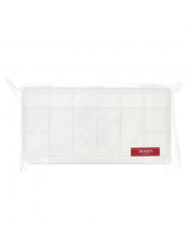 Bohin, Contenitore Porta Lavoro Trasparente - 20 x 10 x 4 cm Bohin - 2